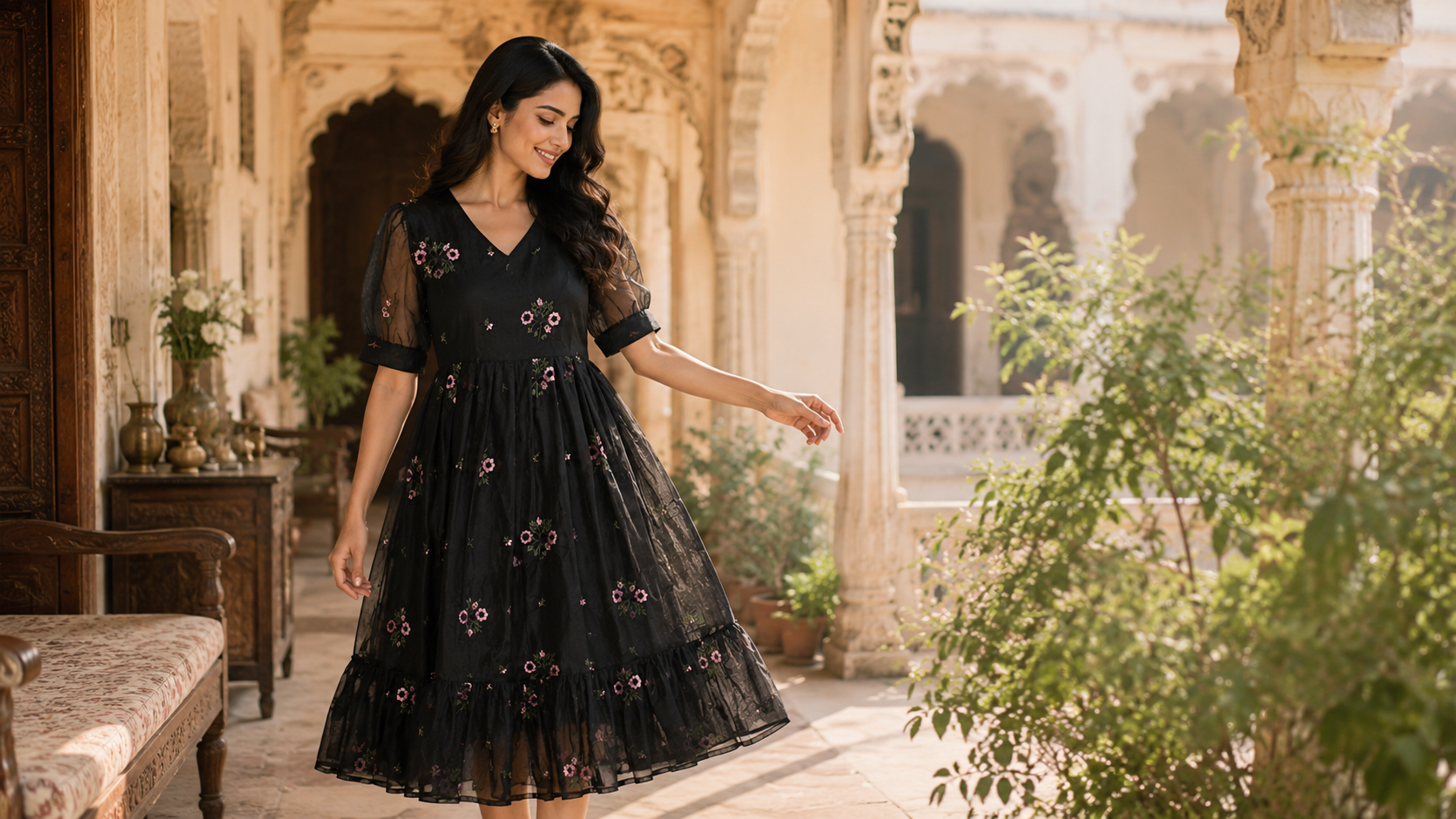 Elegant Frocks & Midi Dresses for Women