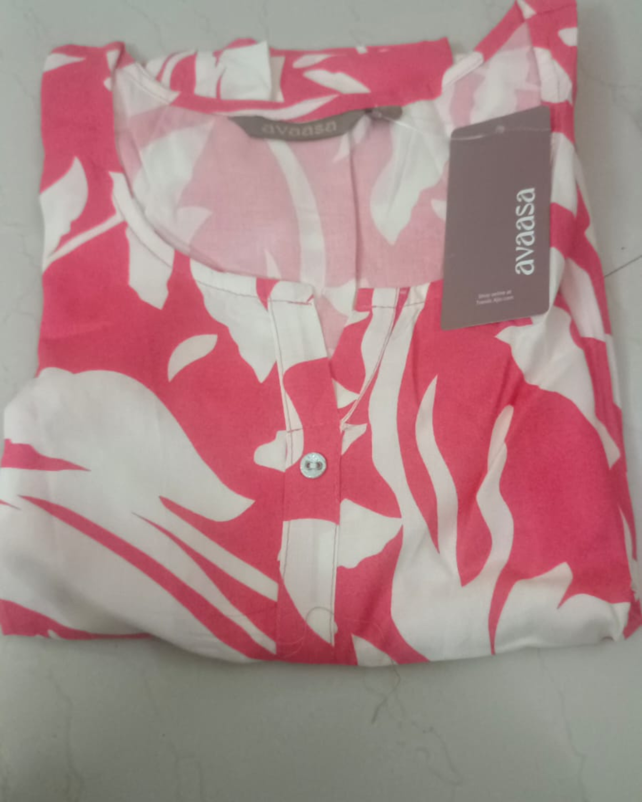 Zoora Pink Floral Printed Top for Women