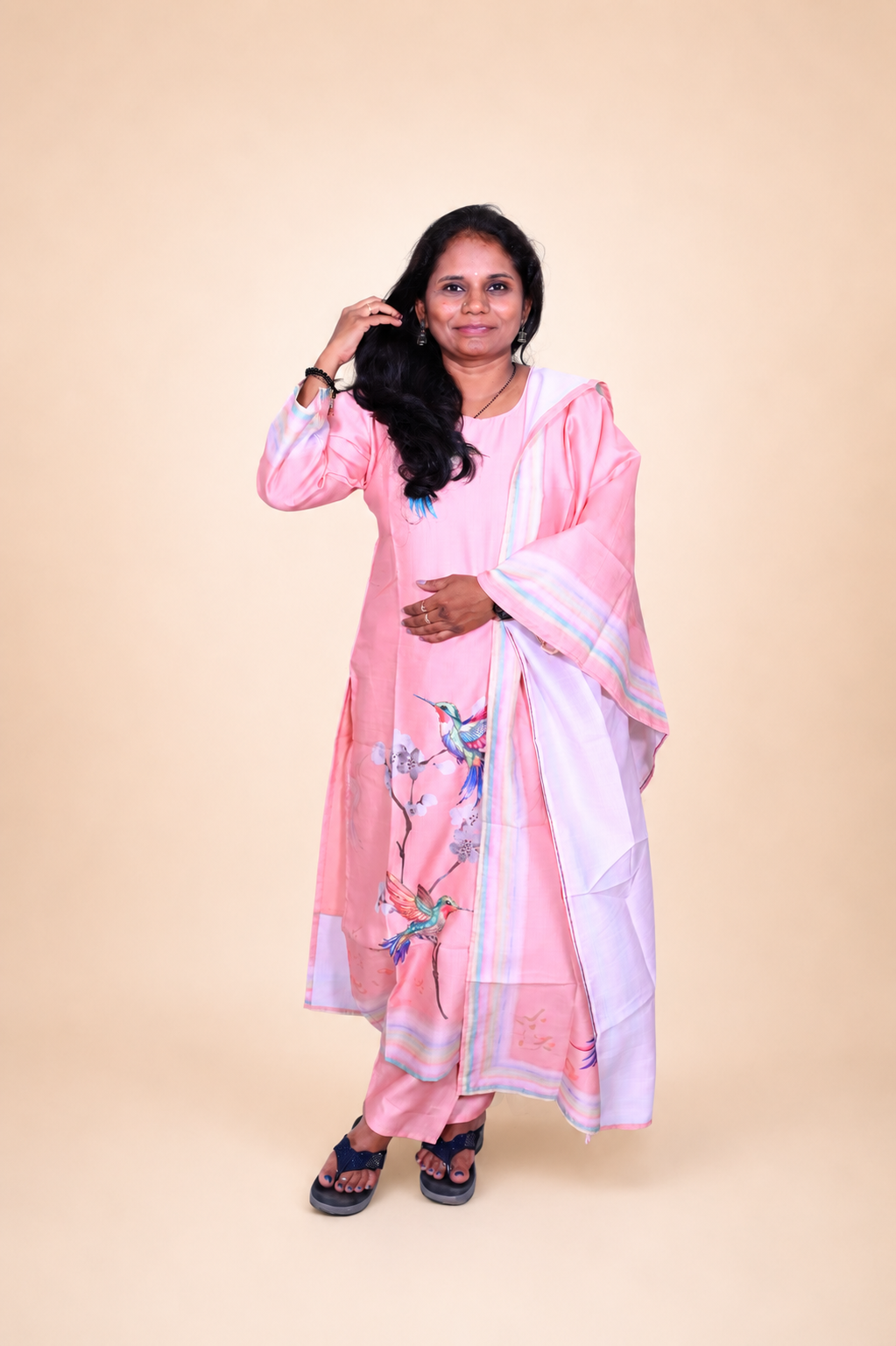 Women's Soft Cotton Printed Daily Wear