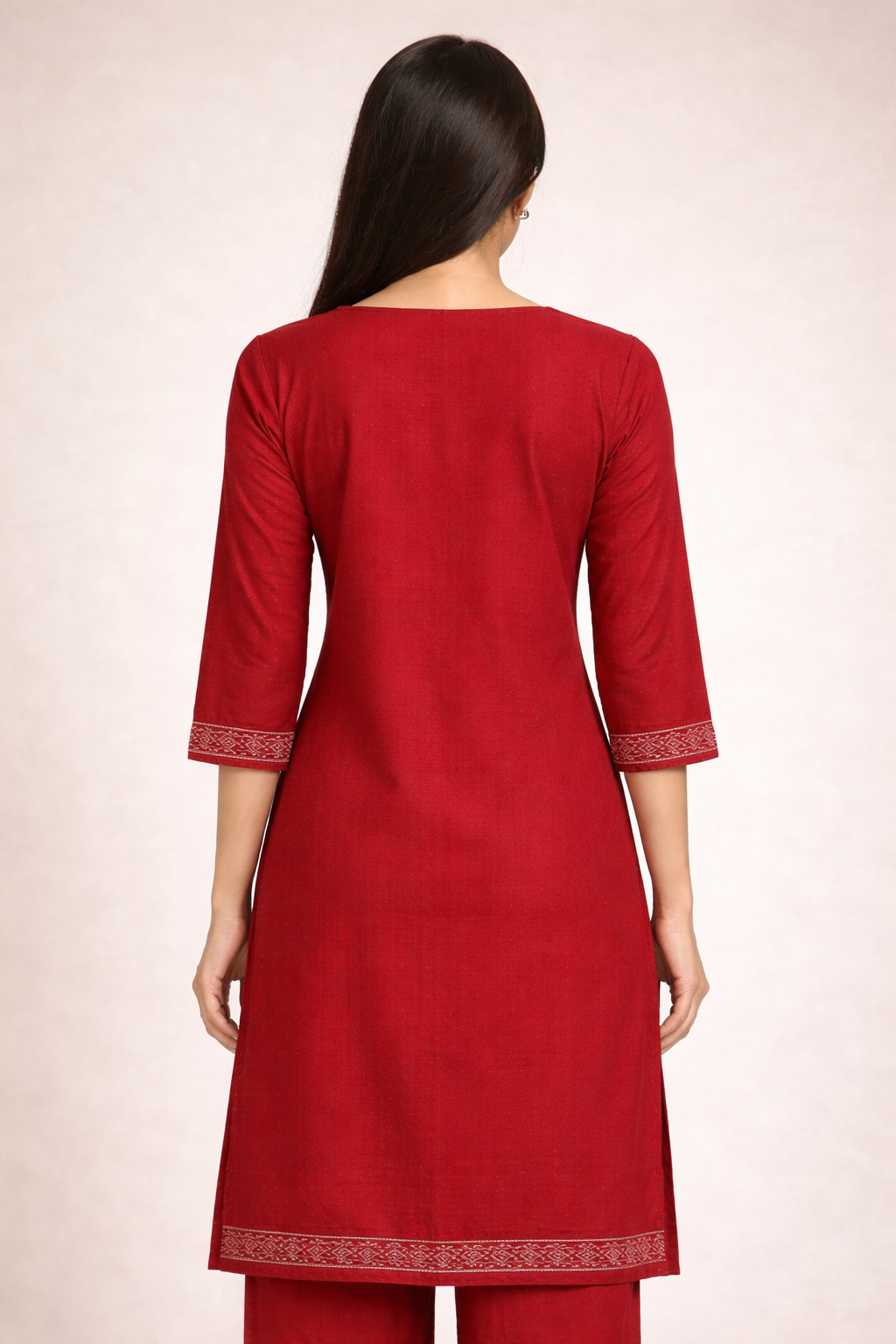 Stylish Crimson Red Kurti