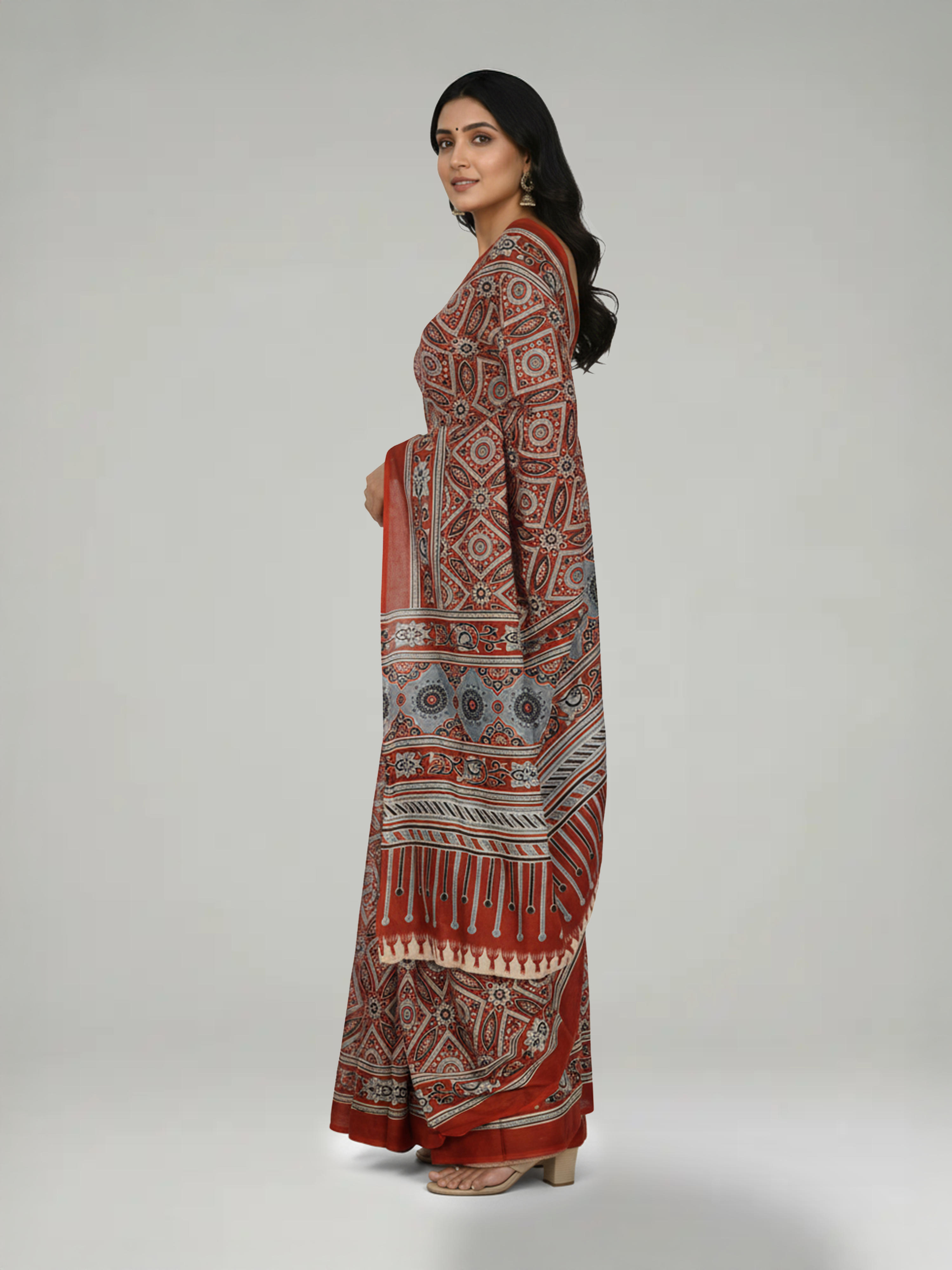 Pure kanchipuram silk saree-2