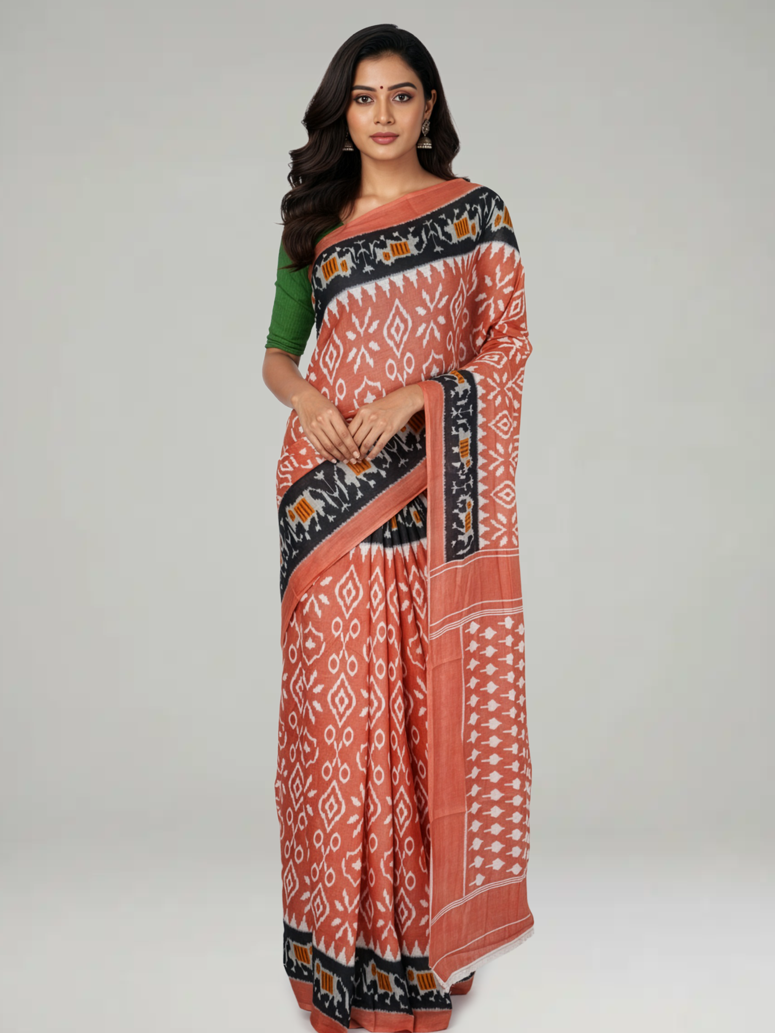 Pure kanchipuram silk saree-3