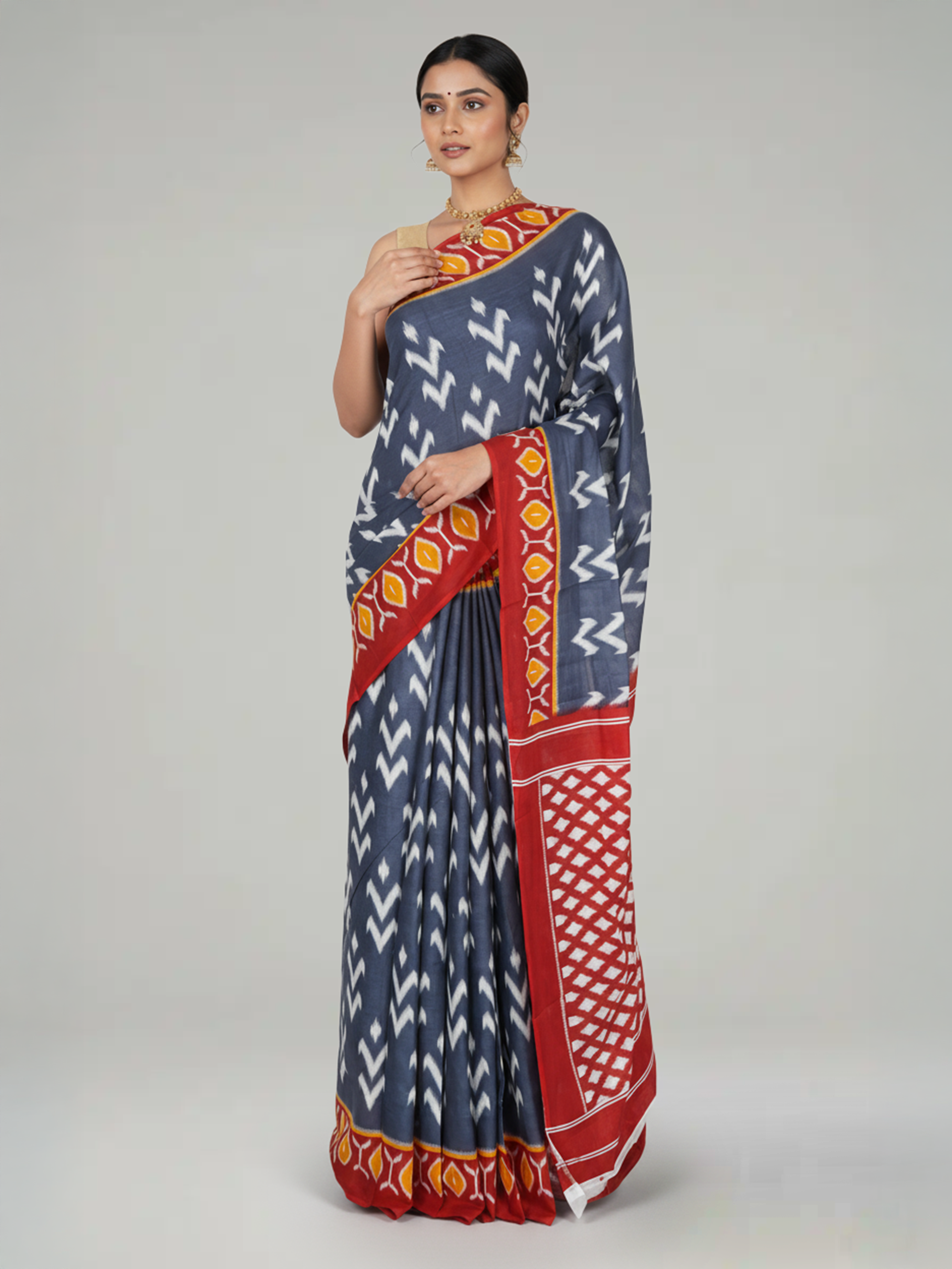 Pure kanchipuram silk saree-4