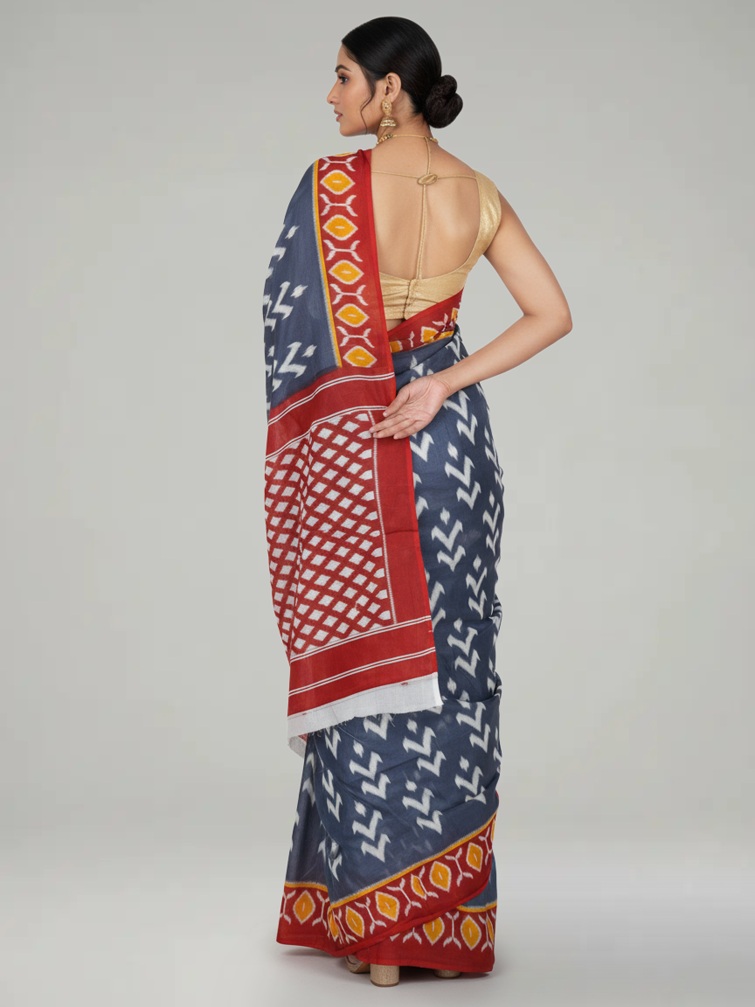 Pure kanchipuram silk saree-4